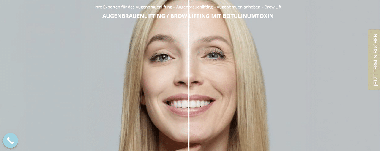 Botox Augenbrauenlifting Zürich