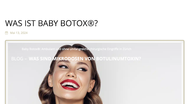 Baby Botox