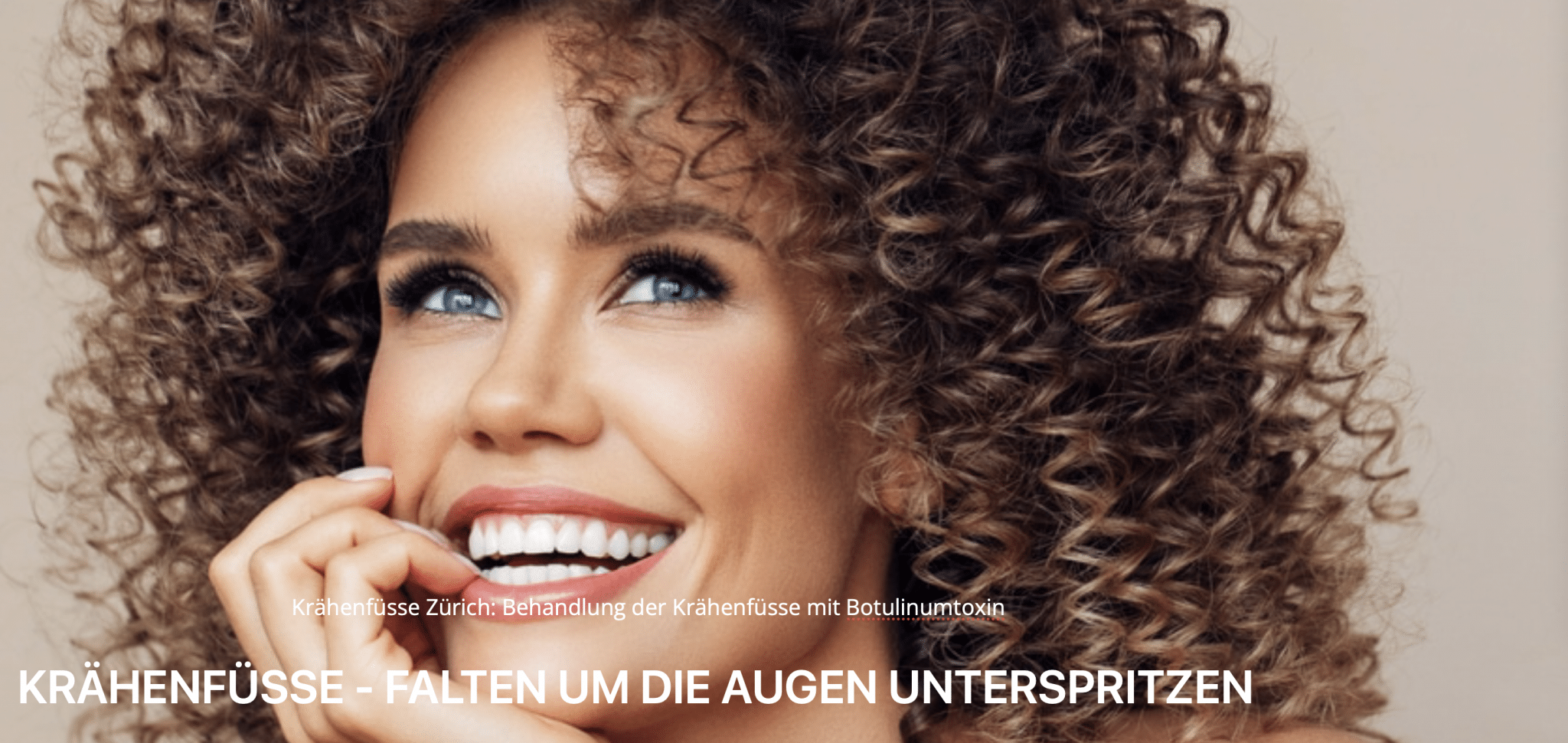 Botox Krähenfüsse Zürich
