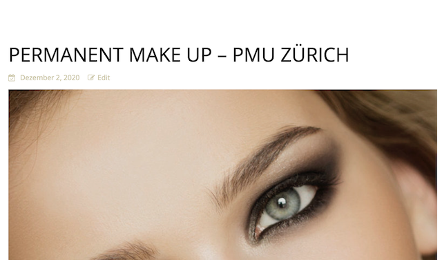 Permanent Make Up - PMU