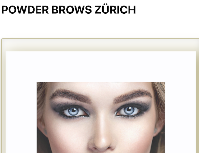 Powder Brows