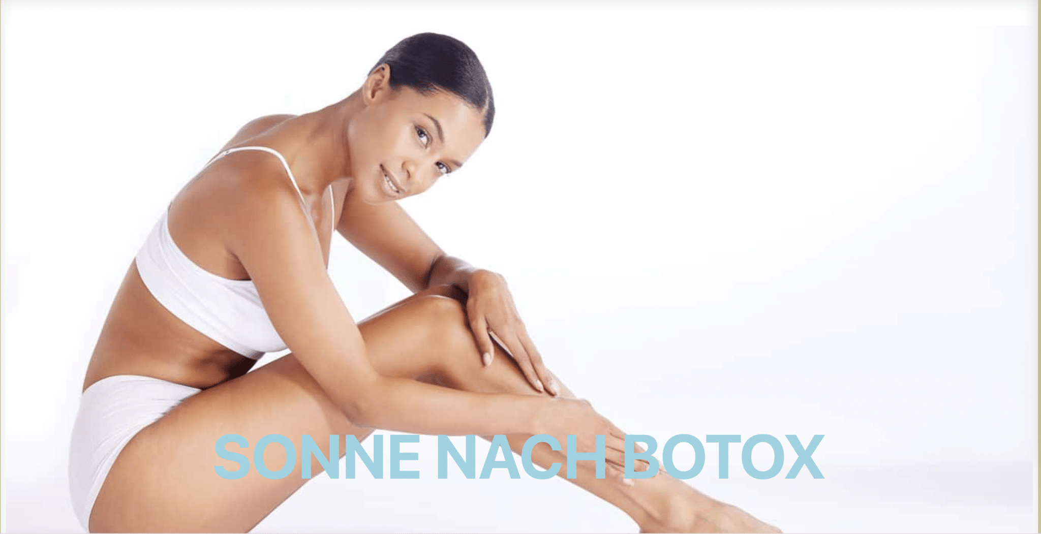 Sonne nach Botox